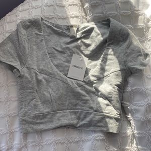 NWT F21 Active Padded Cropped Top